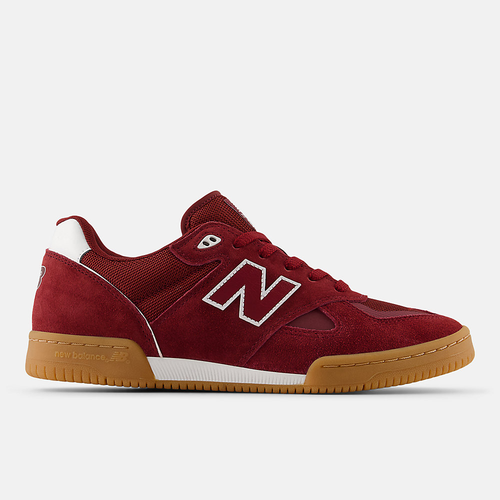 New Balance NB Numeric Tom Knox 600 Shoes Burgundy with White